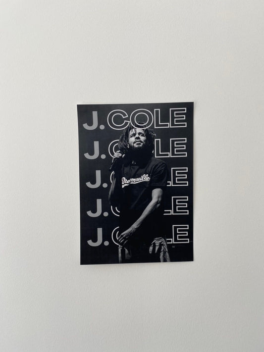 J. Cole poster